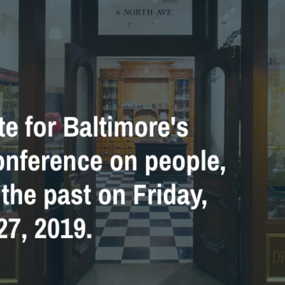 Join us at bmore historic on september 27, 2019